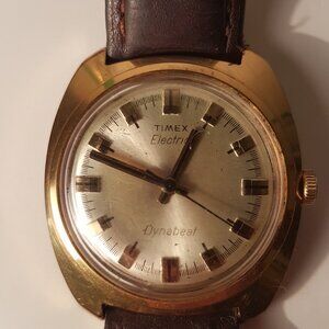 timex Dynabeat electric vintage watch